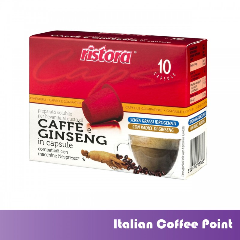 Capsule Café Ginseng compatible Nespresso